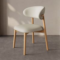 Chaises de salle à manger en tissu convertible, style nordique moderne minimaliste, solides, pour appartement, maison, bureau, hôtel