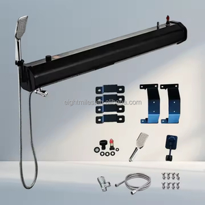 Douche Solaire de Voiture Portable en PVC 30 Litres pour 4x4, Extérieur Tout-Terrain, <span class=keywords><strong>Camping</strong></span>, Kit de Réservoir d'Eau de Toit – Meilleure Vente - Product Image 6