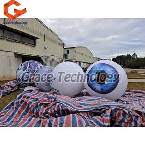 <span class=keywords><strong>Ballon</strong></span> géant en forme d'oeil <span class=keywords><strong>de</strong></span> boule gonflable d'événement extérieur d'Halloween pour des décorations - Product Image 3