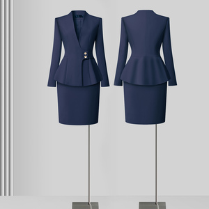 Combinaison de luxe haut de gamme pour femmes, é<span class=keywords><strong>l</strong></span>égante et <span class=keywords><strong>l</strong></span>égère, idéale pour les réceptionnistes de bijouterie et les professionnelles. - Product Image 4