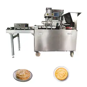 Big Industrial Fully Automatic Ce Corn Flour Press Naan Pita Bread Chapati Rolling Hand Maker Price De Tortilla Make Machine