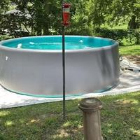 Grande piscine gonflable pour adultes, technologie Drop-Stitch en PVC, épaissie, durable, pour le plaisir aquatique en extérieur