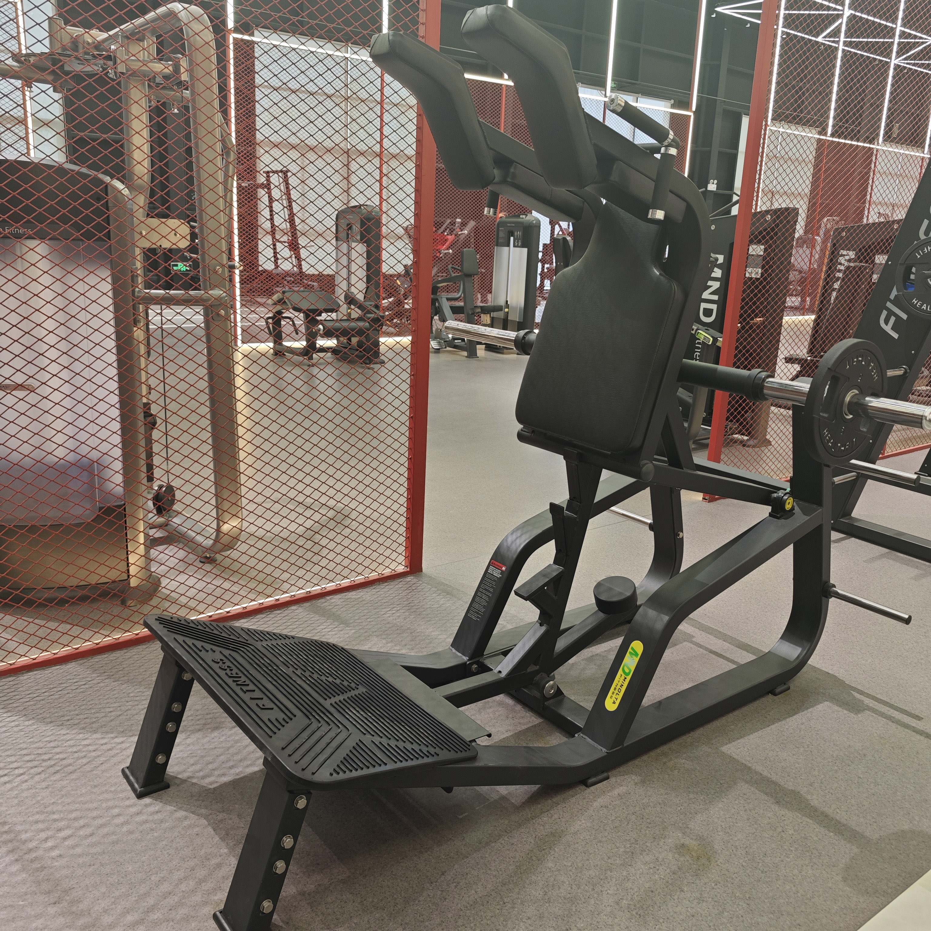 新しい商用ジム機器スーパーVスクワットレッグプレスハック