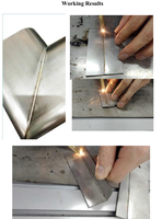 Tête de soudage laser oscillante WSX ND18 pour machine de soudage laser portative, soudage de tuyaux métalliques, de tôles d'aluminium et d'acier inoxydable