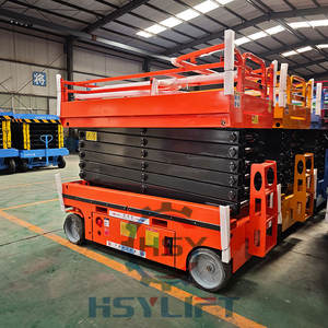 Plataforma de Trabajo Aérea Móvil de Tijera Eléctrica con Capacidad de Carga de 320 kg, 6 m, 8 m, 10 m, 12 m, 14 m, 16 m, con Certificación CE - Product Image 6