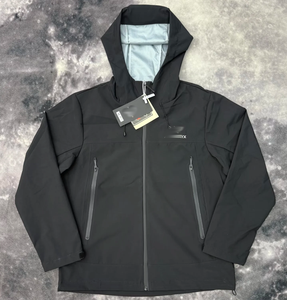 Jaket Angin Pria Wanita Berkerudung Lapis Tunggal Tiga Lapis Lem Ringan Perlindungan UV Musim Panas Musim Dingin Pendakian Gunung Luar Ruangan - Product Image 5