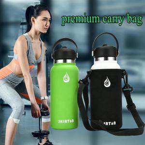 Botella de Agua de 16oz, 20oz, 32oz, 40oz, Botella de Agua Aislada de Acero Inoxidable, Botella Térmica con Tapa y Pajita - Product Image 4