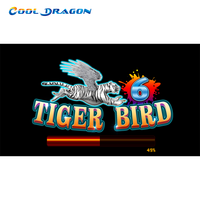 Tiger Bird 6 钓鱼游戏软件，型号 CD-017-502，可定制，2-10 名玩家，兼容 110V/220V