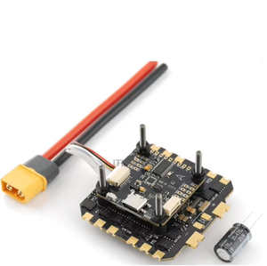 คอนโทรลเลอร์การบิน Wholesale Hobbyporter F722 80A 2-6s STM32F722RET6 พร้อมชุด ESC พลาสติก 4-in-1 สำหรับโดรนแข่ง RC - Product Image 4