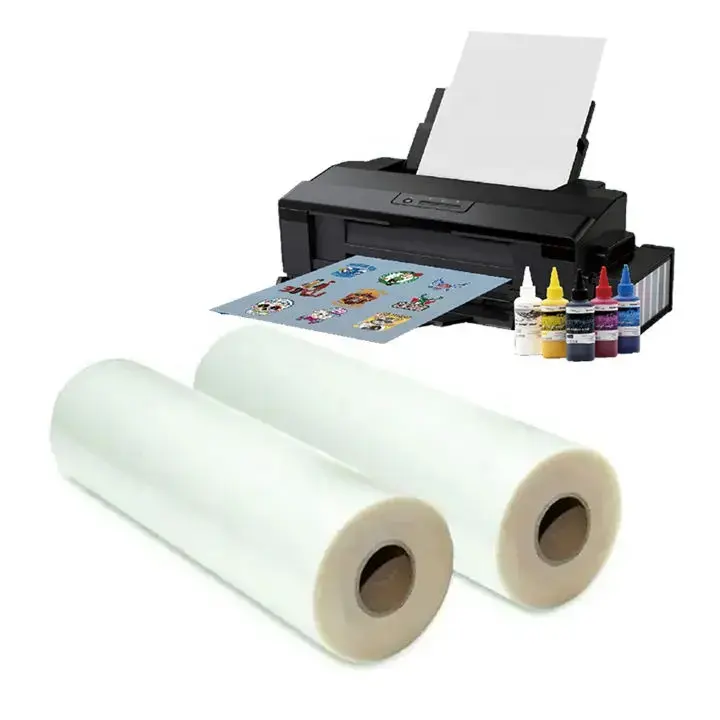 DTF Film A3 Size White Ink T-shirt Digital Heat Transfer Printing DTF Film For Inkjet Printer