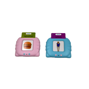 Carte Flash Educative Bilingue Parlanti in Plastica ABS con Macchina di Lettura a Batteria per Bambini - Product Image 1