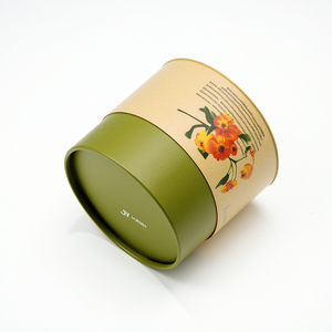 Custom Luxury Design Cylinder <b>Packaging</b> Box for Cosmetic Essential Oils Skincare Eyeliner Embossing Recyclable <b>Biodegradable</b> - Product Image 4