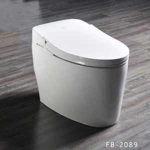 FABIAO Cuves De Toilette Moderne Sanitaires En Céramique Toilette Monobloc Wc Toilette Au Sol - Product Image 5