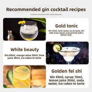 Gin Premium 5L 40% ABV avec distillation naturelle |   Approvisionnement en gros B2B pour bars et restaurants, qualité constante et <span class=keywords><strong>prix</strong></span> compétitif - Product Image 4