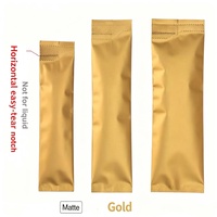 Sachets individuels personnalisés de 5g et 10g pour poudre en stick, emballage individuel pour suppléments sportifs, sachets Mylar thermosoudés pour le stockage alimentaire