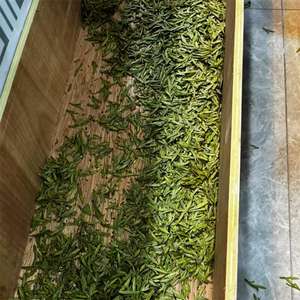 Nouvelle récolte West Lake <span class=keywords><strong>Dragon</strong></span> bien feuilles de thé vert Xihu Longjing thé vert - Product Image 2