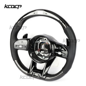 Ajuste para <span class=keywords><strong>Mercedes</strong></span> Benz S300 S320 S500 G500 G55 G350 W222 W213 W221 W205 W204 W212 volante de fibra de carbono LED - Product Image 3