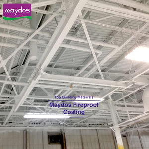 Peinture ignifuge en acier de 2,5 heures, revêtement par pulvérisation, bâtiments en structure métallique, matériau ignifuge - Product Image 3