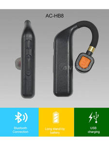 Radio Bidireccional AC-HB8-K1 ANYSECU con Auriculares Bluetooth con Cancelación de Ruido, Radio SIM Tipo K para UV5R/K6 L811 - Product Image 4