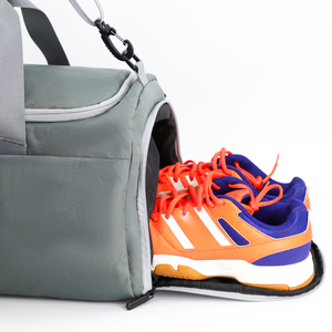 กระเป๋าเดินทางแบบถือสะพายขนาดใหญ่ กันน้ำ น้ำหนักเบา ใส่รองเท้าได้ เป็นมิตรกับสิ่งแวดล้อม เหมาะสำหรับเดินทางช่วงสุดสัปดาห์ สำหรับทุกเพศ พร้อมโลโก้สั่งทำได้ - Product Image 5