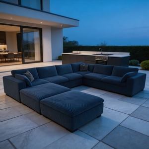 Sofá Seccional Cozy Cloud con Lavabo Integrado para Noches de Cine en Familia, Diseñado con Sofá Seccional Cloud y Sofá Cloud de 80 Pulgadas - Product Image 4