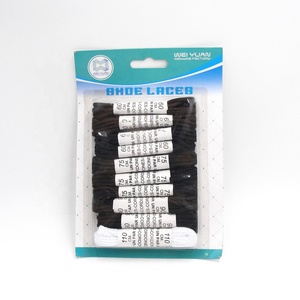 Ensemble de lacets de chaussures de sport <span class=keywords><strong>AF</strong></span> <span class=keywords><strong>1</strong></span> personnalisés, bon marché, en plastique polyester, style décontracté avec caractéristiques imprimées et rondes, comprend des embouts en plastique - Product Image 6