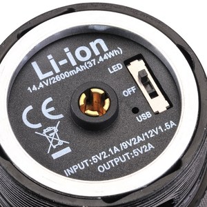 Saint <span class=keywords><strong>Torch</strong></span> 11 Siêu Sáng <span class=keywords><strong>3500</strong></span> <span class=keywords><strong>Lumen</strong></span> Đèn Pin Lớn IPX7 Đa Chức Năng Powerbank 4X2600MAh Tìm Kiếm & Cứu Hộ Ánh Sáng - Product Image 5