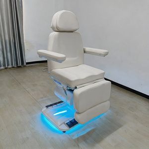 Cama eléctrica de belleza para salón de belleza, cama blanca para pestañas, cama para tatuajes con un solo botón, cama de masaje multifuncional - Product Image 1
