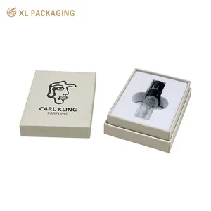 Custom Logo Luxury Cardboard Paper Packaging White Removable Lid Rigid Gift Boxes for cosmetic item packing