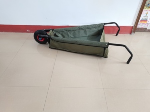 รถเข็นพับเก็บได้ง่าย รถเข็นพับได้ ผ้าใบ รถเข็นสวนแบบพับได้ - Product Image 5