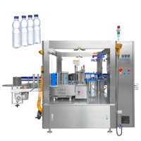 Etiqueteuse Opp — Machine de dépose de bouteilles d'eau, Application d'étiquette ronde, carrée, ovale, Type d'emballage,