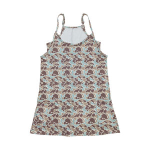 RTS Gris Vert Camouflage Conception Adulte Femmes D'été Vêtements De Sport Robe Prix Usine - Product Image 1