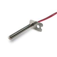 Proveedor Profesional de Sensores de Temperatura PT1000 RTD con Montaje de Brida de Longitud Personalizada para Enfriadores y Ventiloconvectores