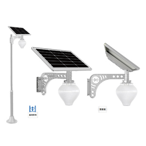 Projecteur solaire à LED avec télécommande, prix attractif, éclairage extérieur pour jardin - Product Image 2