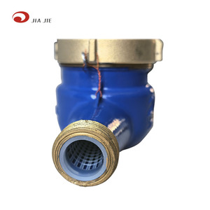 20 <span class=keywords><strong>mm</strong></span> 360 ° döndür kapak pirinç kapak dökme demir gövde pirinç konektörü kuru tip su sayacı - Product Image 5