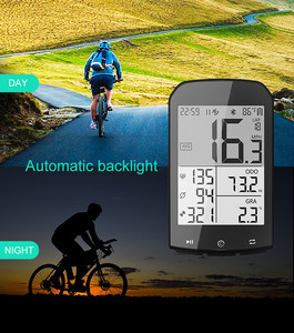 Inbike — <span class=keywords><strong>compteur</strong></span> de vélo GPS, multifonctionnel, lumineux, étanche, sans fil, moniteur de fréquence <span class=keywords><strong>cardiaque</strong></span> - Product Image 3