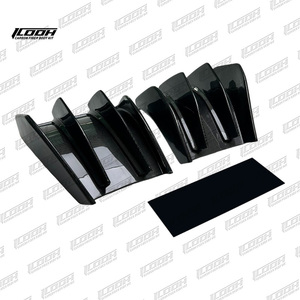 ICOOH Racing C7 Carbon Fiber Body Kit Rear <strong>Diffuser</strong> Lip Bumper Spoiler Fit for Chevrolet Corvette C7 2014-2019 - Product Image 3