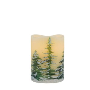 Bougie pilier <span class=keywords><strong>LED</strong></span> à piles, effet flamme 3D, en cire <span class=keywords><strong>de</strong></span> paraffine, écologique, télécommandée, <span class=keywords><strong>pour</strong></span> la décoration intérieure et les mariages - Product Image 6