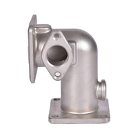 Pièces OEM en acier inoxydable pour boîtier de pompe et corps de vanne, à base de sol de silice, fabriquées par moulage à cire perdue et usinage CNC