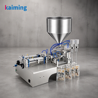 Machine de remplissage de jus de fruits à double buse pour boissons, équipement automatique de remplissage de liquides pour sachets