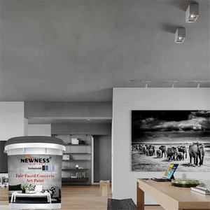 Peinture concrète propre à base d'eau de Tio2-Based époxy pour le revêtement de bâtiment de mur extérieur de plancher avec l'aspect liquide de <span class=keywords><strong>texture</strong></span> de ciment - Product Image 3