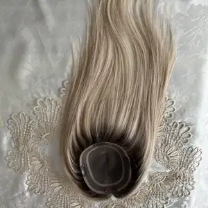 Direct Factory Wholesale European Human Hair Topper For Women Hair Loss Treatment Topper Lace Topper