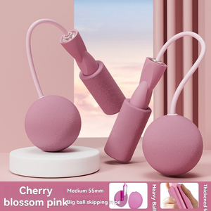 <span class=keywords><strong>Corde</strong></span> à sauter légère avec poignée en mousse durable et conception silencieuse à billes solides pour l'entraînement de perte de poids chez l'adulte et les sports en appartement - Product Image 6