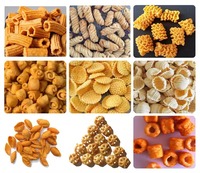 Machine d'extrusion entièrement automatique et personnalisable pour la fabrication de snacks soufflés de formes variées