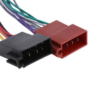Adaptateur de câble de radio de voiture, faisceau de câbles, prise femelle DIN ISO 16 broches pour connexion JVC - Product Image 2