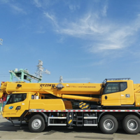 Vente en gros nouveauté dans personnaliser QY25K5L 48.5m levage Euro V moteur 25T camion grue pour projets de levage et d'ingénierie