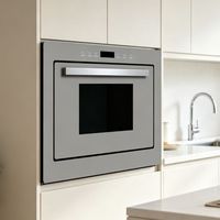 Horno Microondas Integrado 3 en 1 de 35L con Sensor Táctil, 1000W Microondas, 1500W Grill, Acero Inoxidable 304, OEM ODM