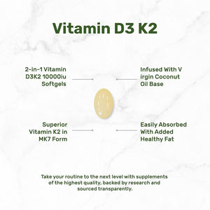 Cápsulas de vitamina OEM/ODM de alta calidad que favorecen la salud ósea, reforzan la inmunidad y promueven la absorción de calcio. Cápsulas de vitamina D3 + K2. - Product Image 3