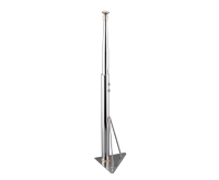 Pieds de table réglables pour l'intérieur et l'extérieur, pour restaurant, jardin, meubles de table, pieds de table pliables en métal, hauteur flexible