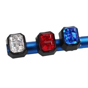 De Nuan <b>Bicycle</b> Rear <b>Light</b> Led Flash Waterproof Plastic Cycling Tail <b>Light</b> - Product Image 2
